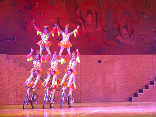 Enjoy the Acrobatics Show