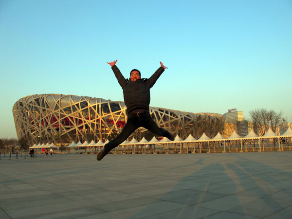 Bird's Nest stadium in Beijing