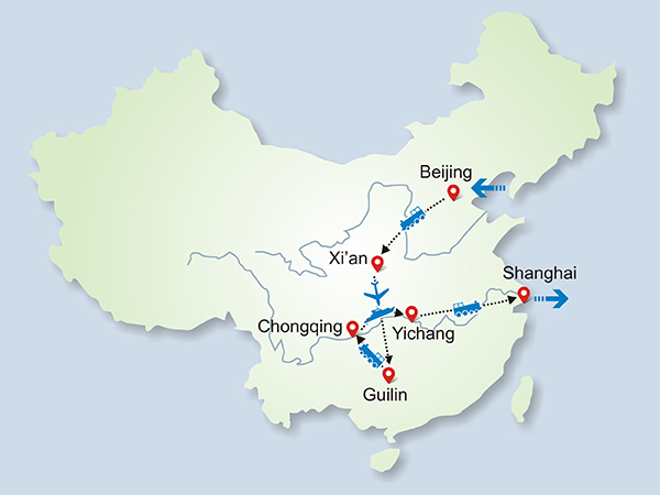 13 Days from Li River to the Yangtze Tour