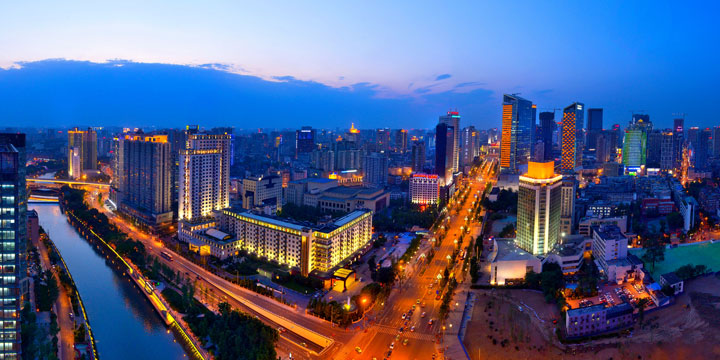 Chengdu City View