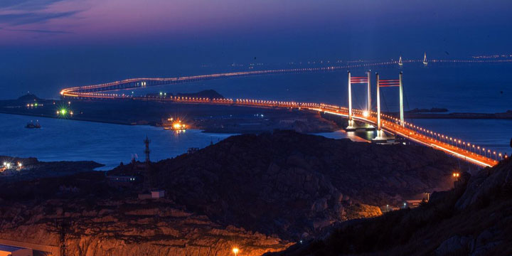 The Longest Bridges in China-Donghai Bridge