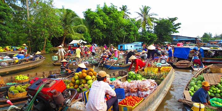 Floating Market Can Tho