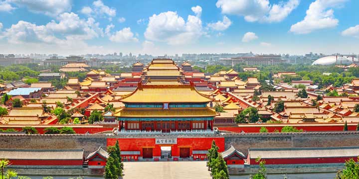 landmarks of beijing --the forbidden city