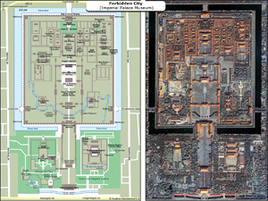 Forbidden City Map