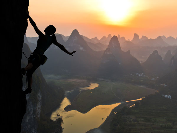 Rock Climbing in Yangshuo