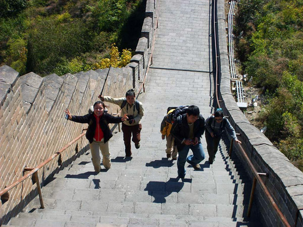 A hiking trip to the Great Wall