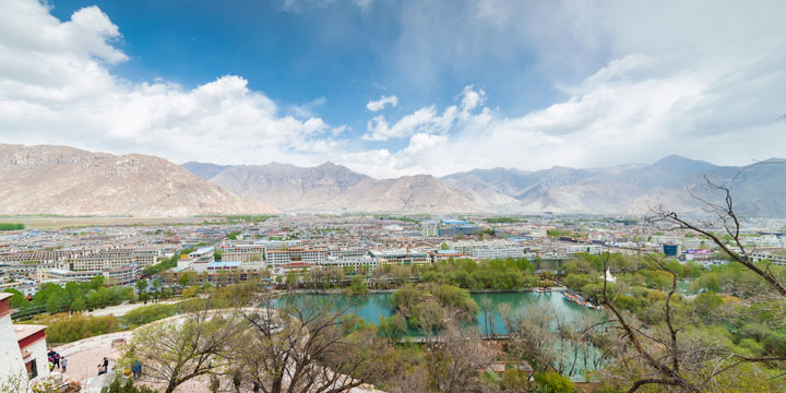 Lhasa City View