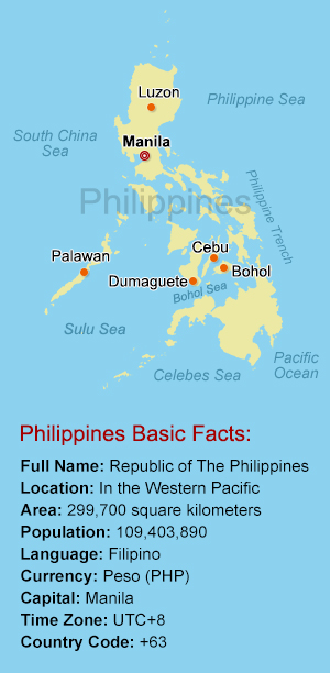 Map of the Philippines