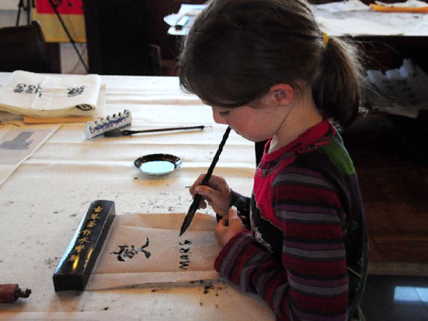 Educational trip to China-learning Chinese calligraphy in China