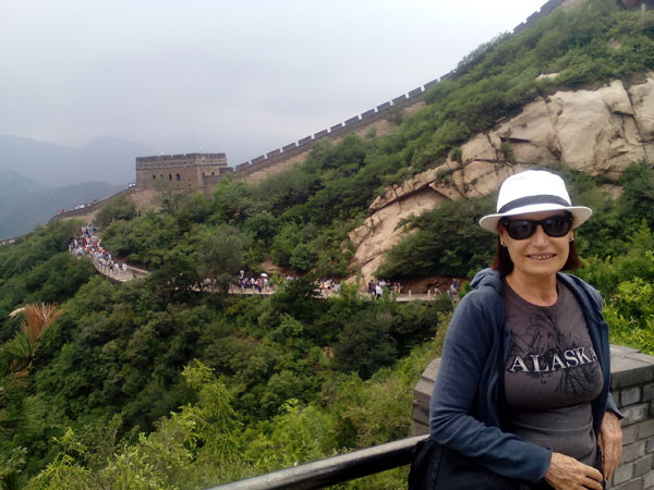 Hiking at Great Wall