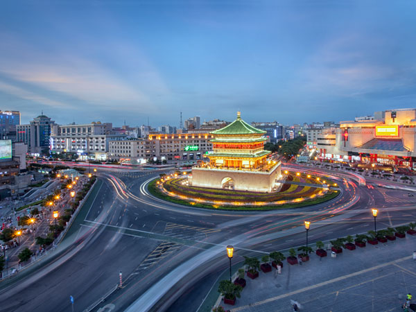 Xian City View